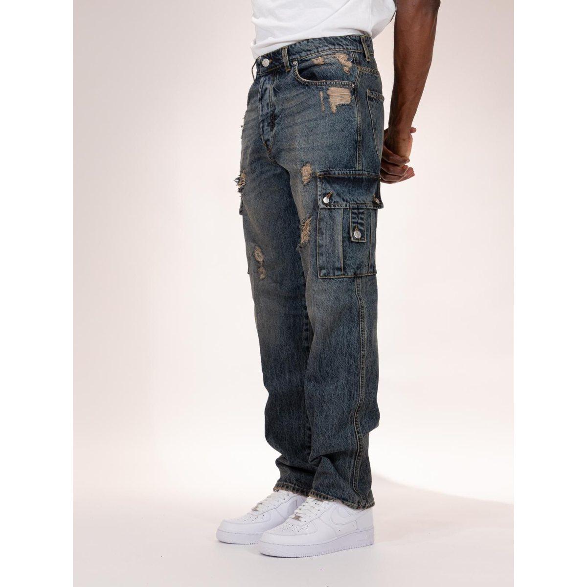 Jeans Uomo Soldier Baggy Tascon 07B