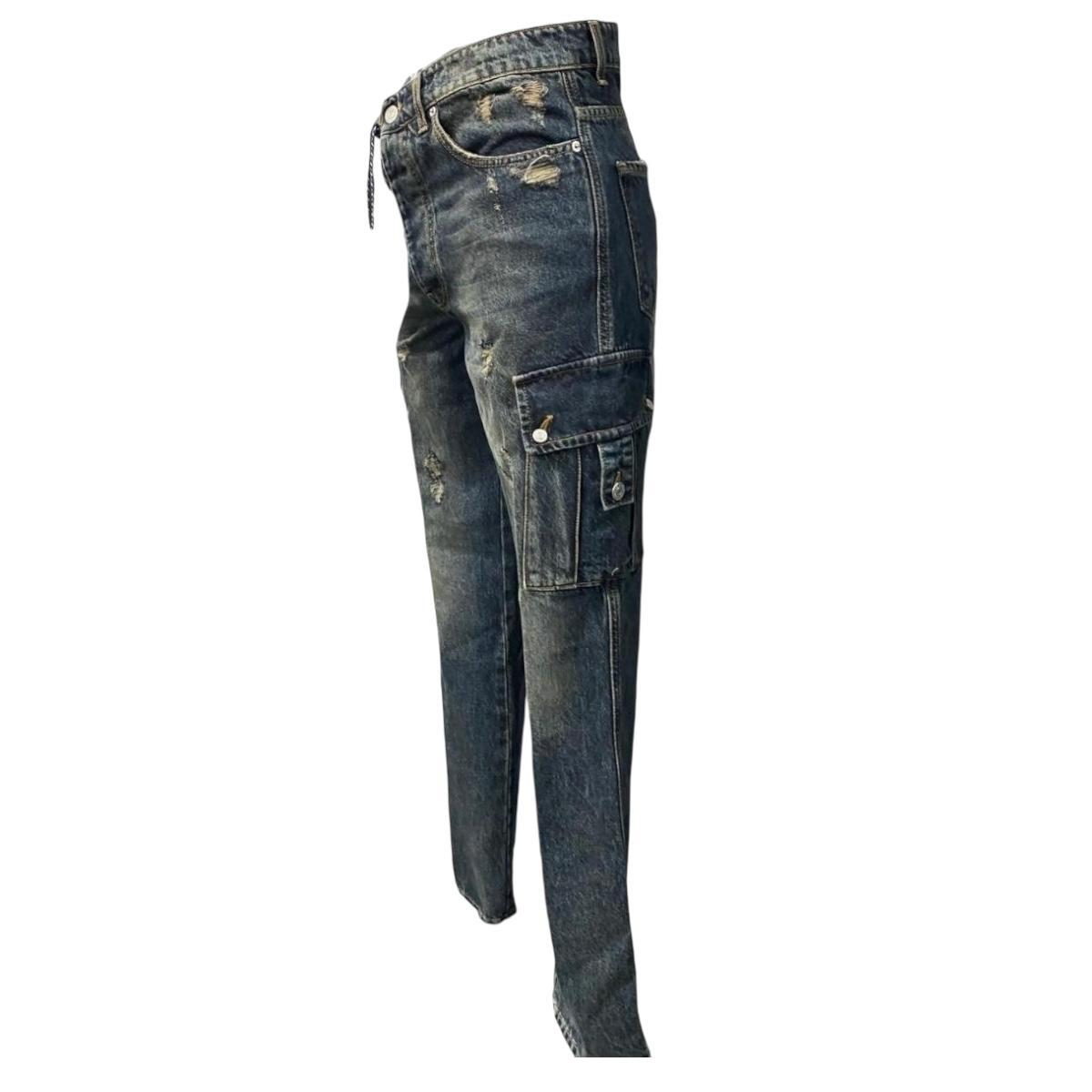 Jeans Uomo Soldier Baggy Tascon 07B