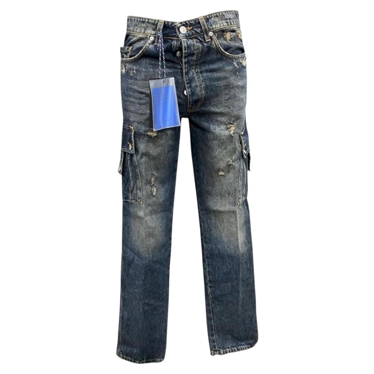 Jeans Uomo Soldier Baggy Tascon 07B