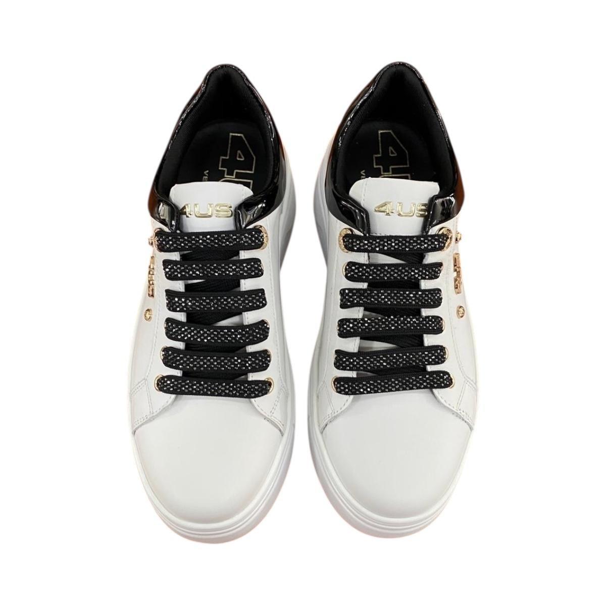 Scarpe Donna Paciotti 4BV141 WH/BK 8C2