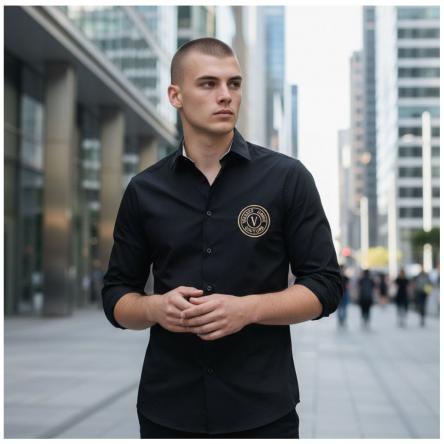 Camicia Ml Uomo Versace 79GALKS2 CN00K