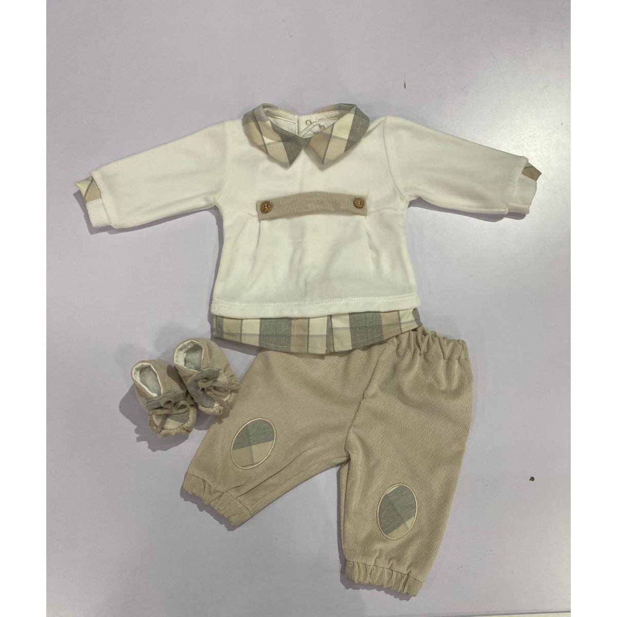 Completino Bimbo+Scarpina Sartoria LS11112-1-2