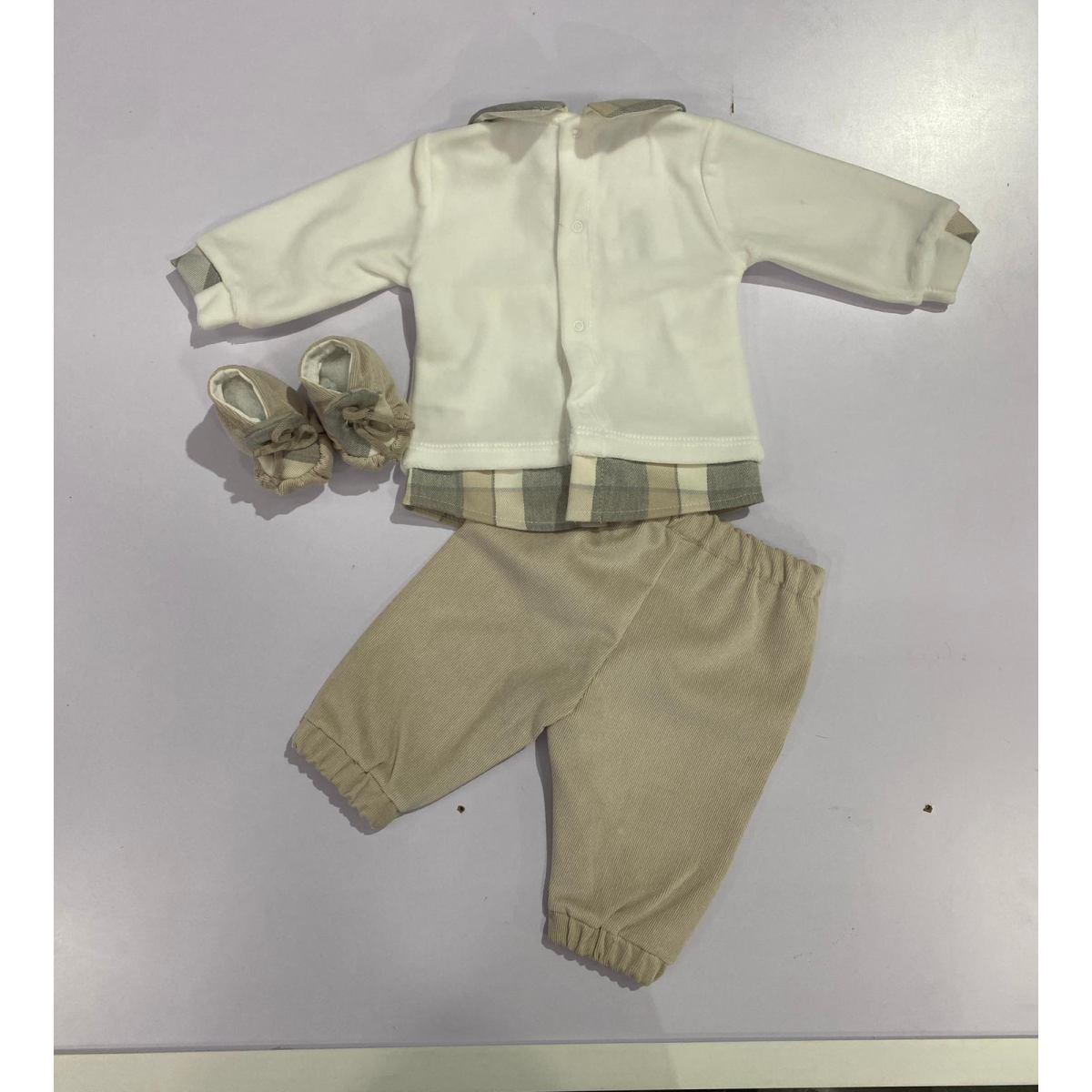 Completino Bimbo+Scarpina Sartoria LS11112-1-2