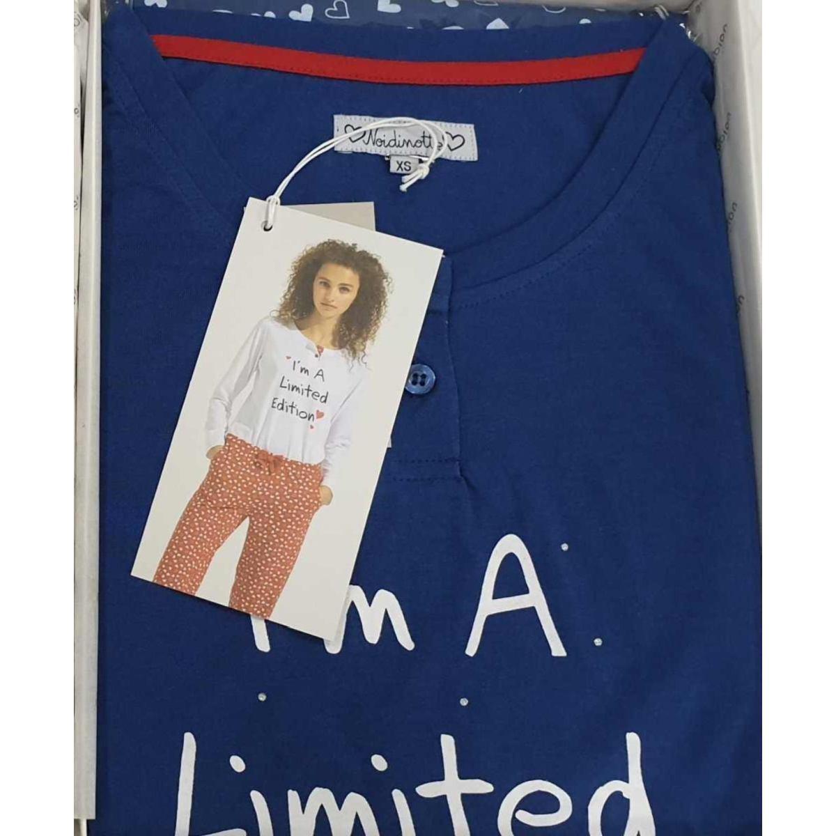 Pigiama Donna Manica Lunga Fa006738as