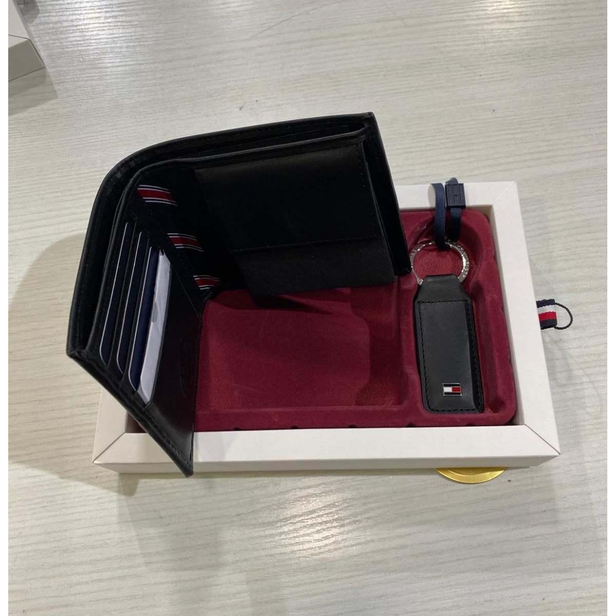 Set Portafogli+Chiavi Uomo T.Hilfiger AM7931 BDS