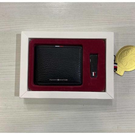 Set Portafogli+Ferma Uomo T.Hilfiger AM13607 BDS