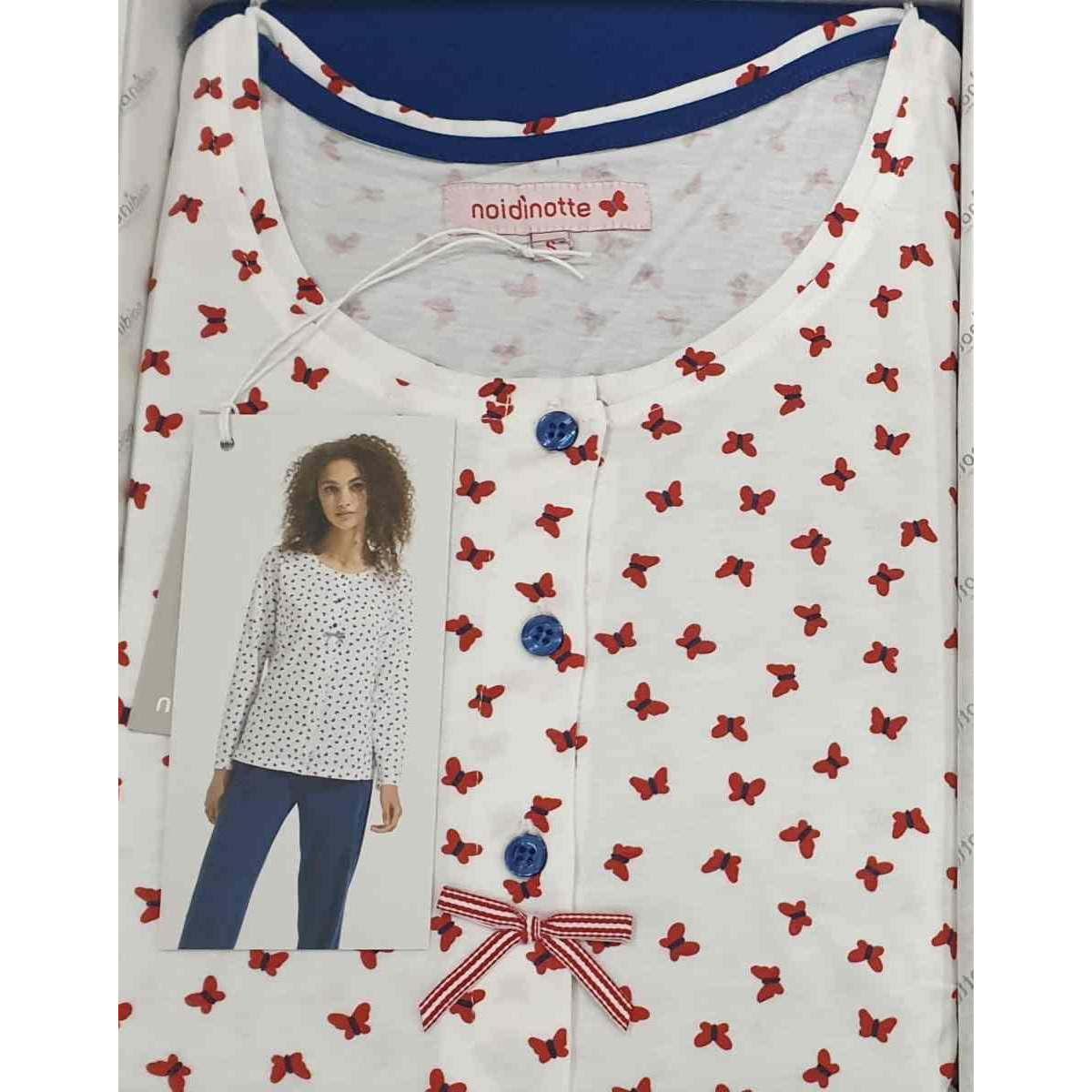 Pigiama Donna Manica Lunga Fa006728as