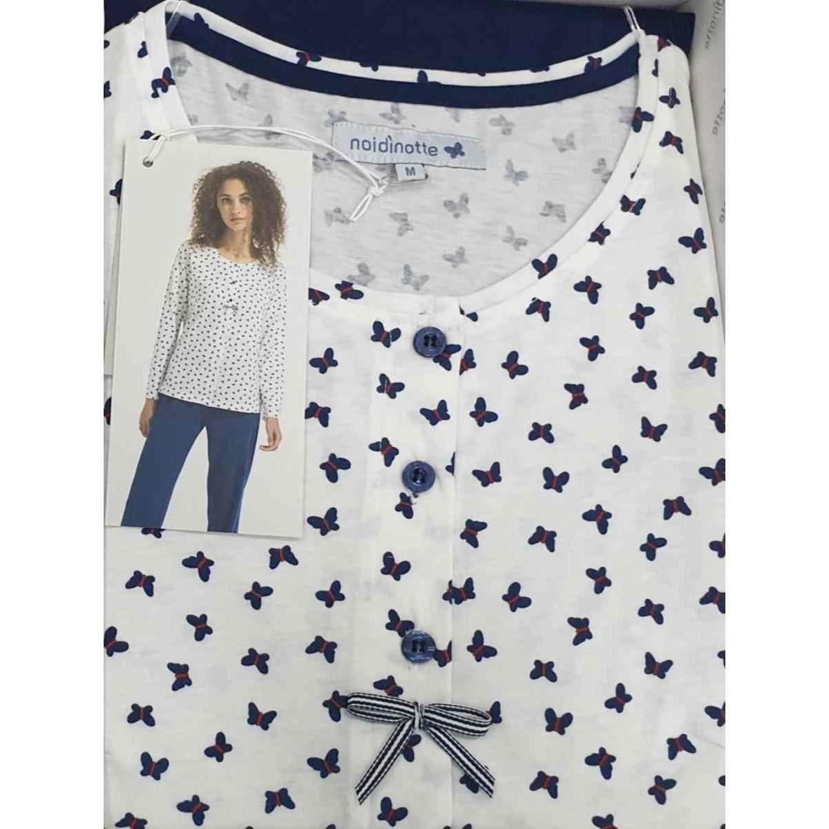 Pigiama Donna Manica Lunga Fa006728as