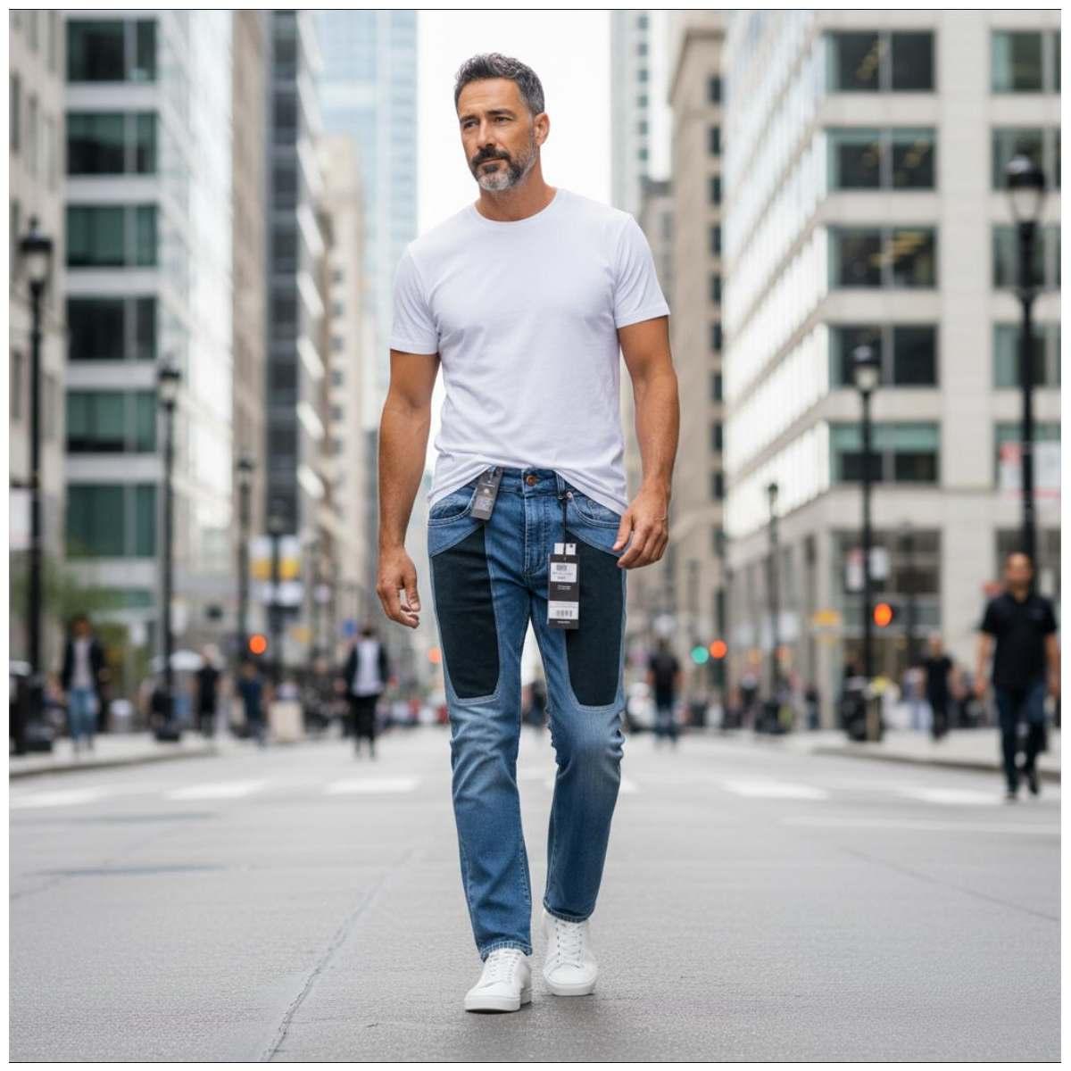 Jeans Uomo Jeckerson James 002-43 D113A