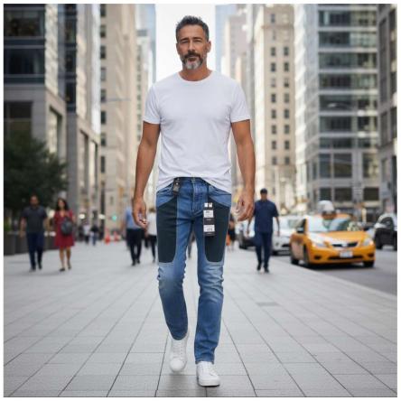 Jeans Uomo Jeckerson James 002-43 D113A