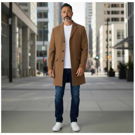 Giaccone Uomo Slim Fit Squad CP404