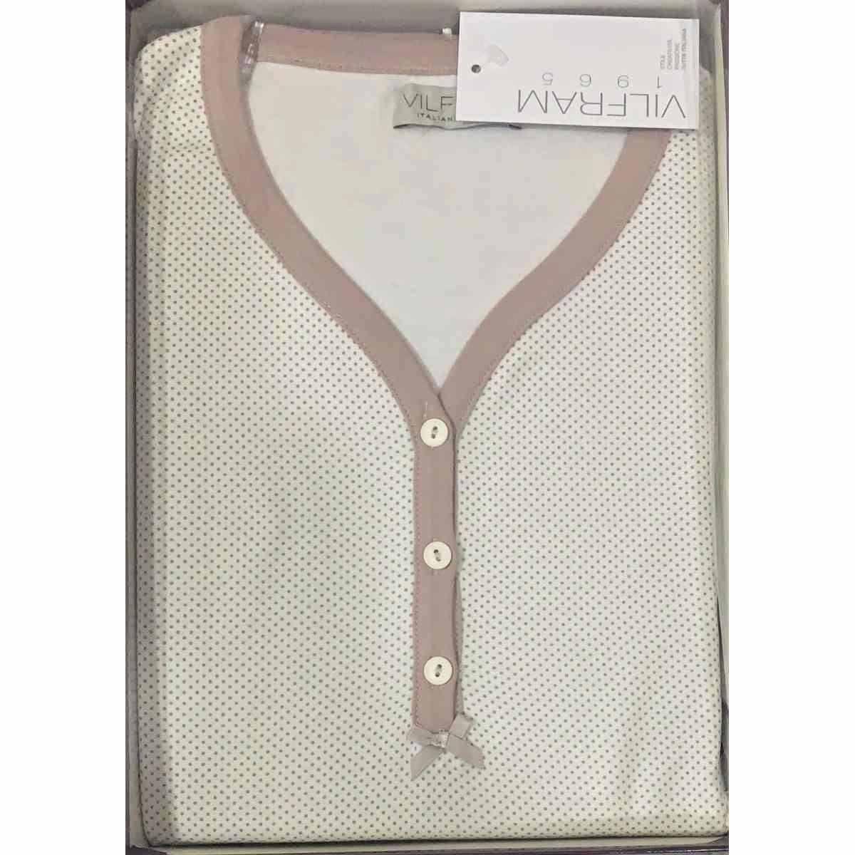 Pigiama Donna Manica Lunga 10302