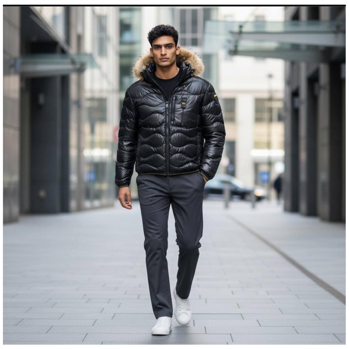Giubbino Uomo 26WBLUC3065 Wavefur