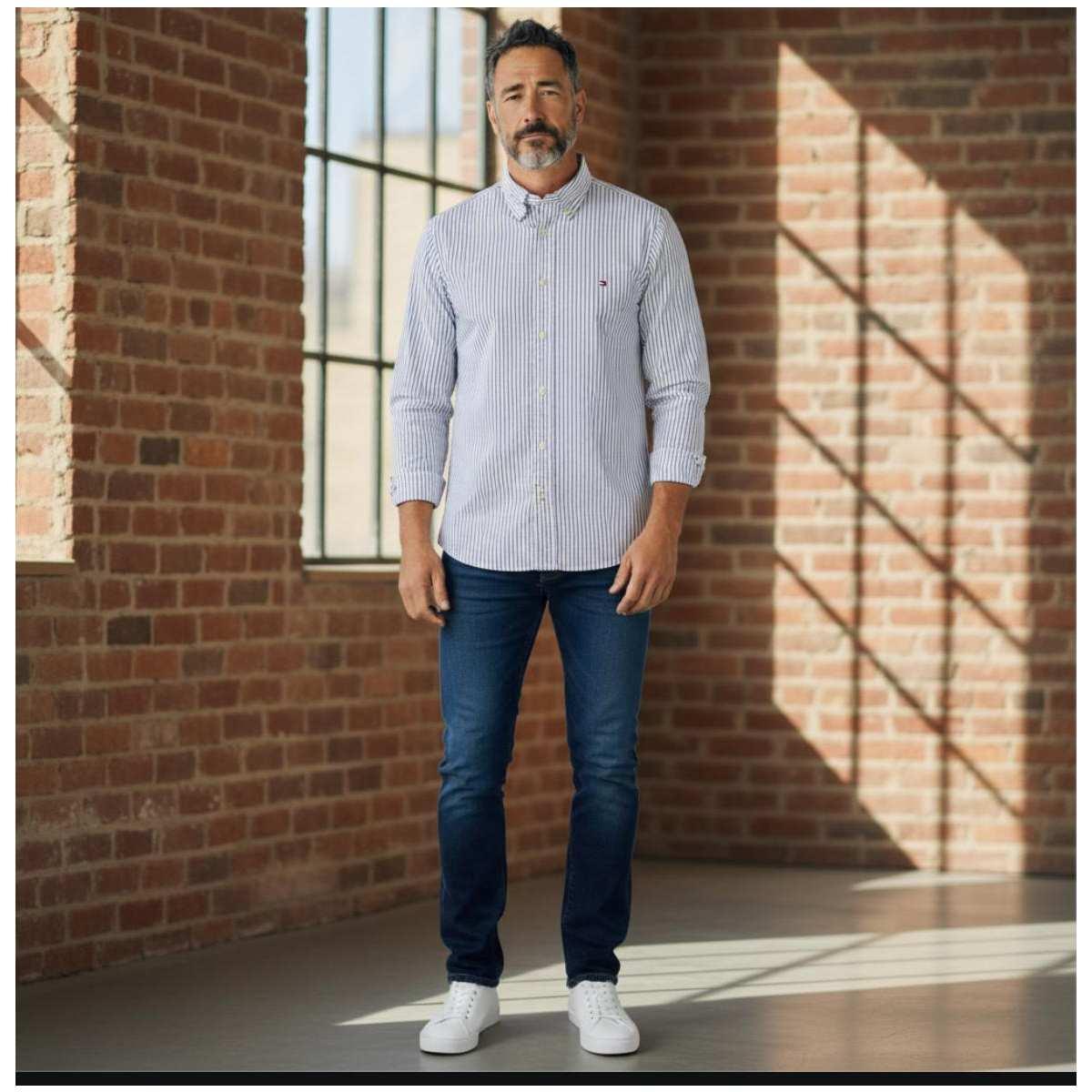 Camicia Uomo Tommy Hilfigher MW4399 0FA