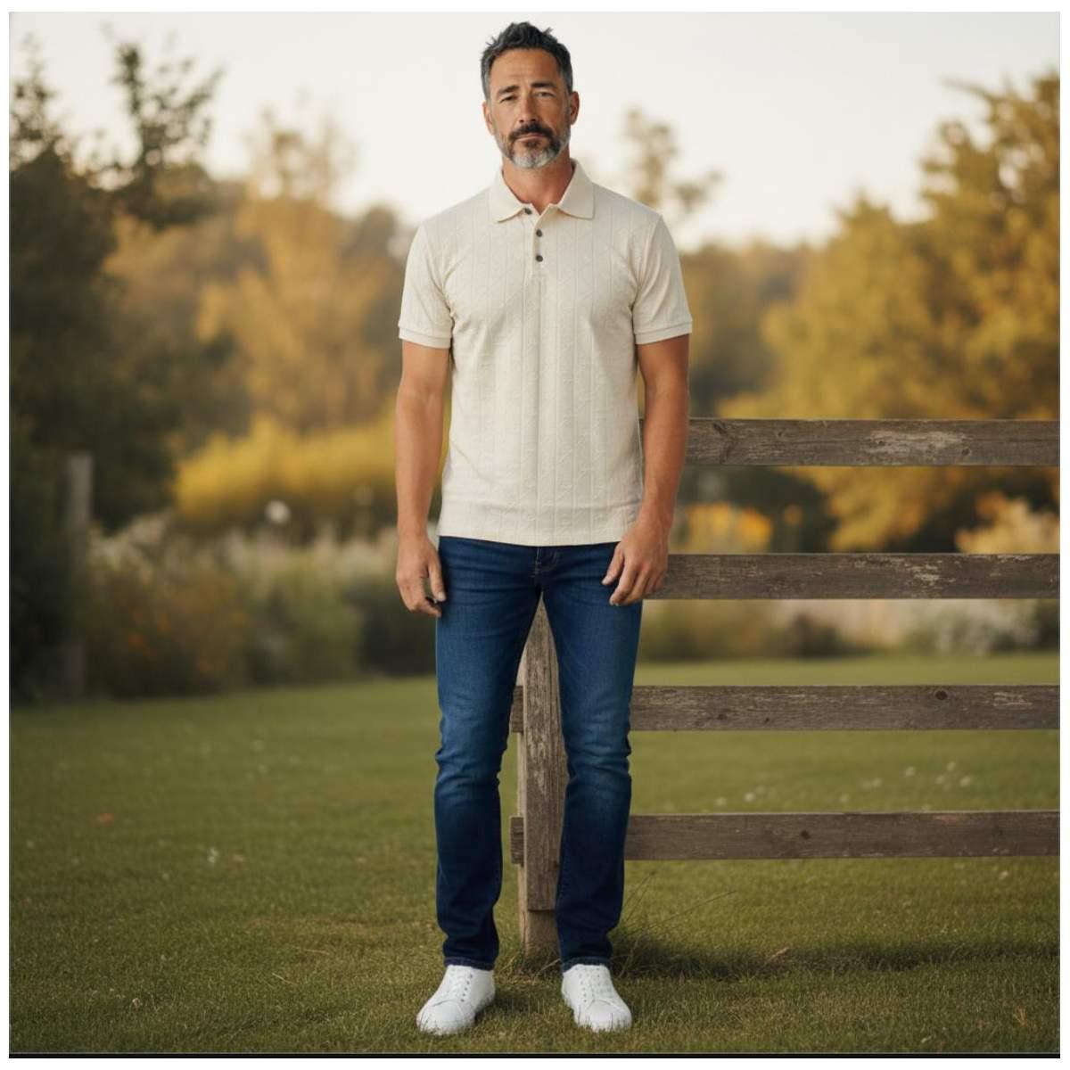 Polo Uomo Mezza Manica Ck LV04LE203G YAC