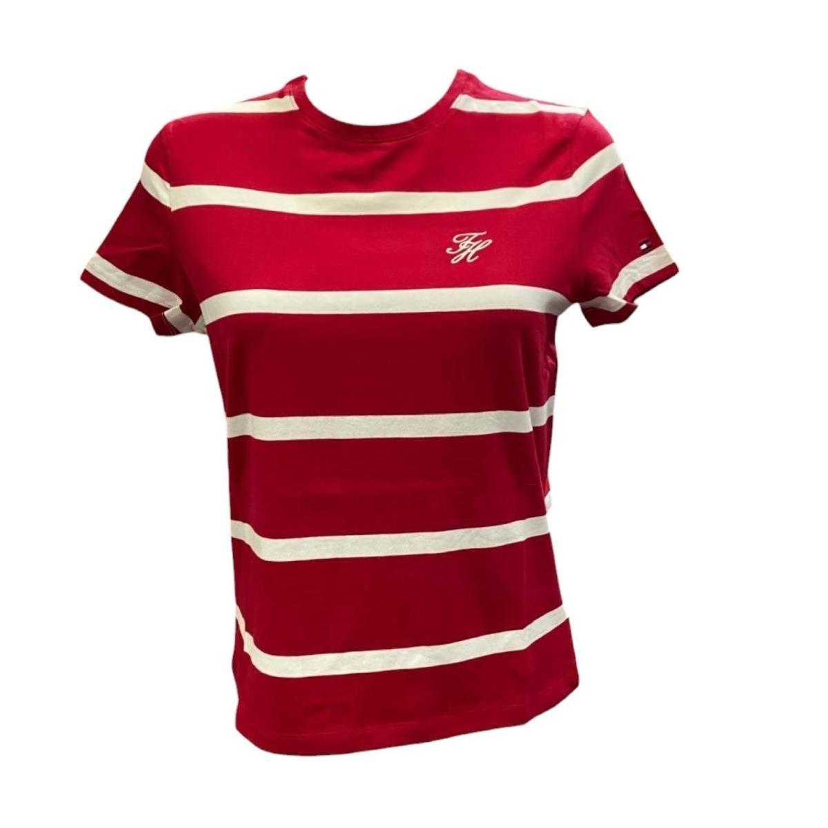 T-Shirt Donna Mm Tommy W47809Riga