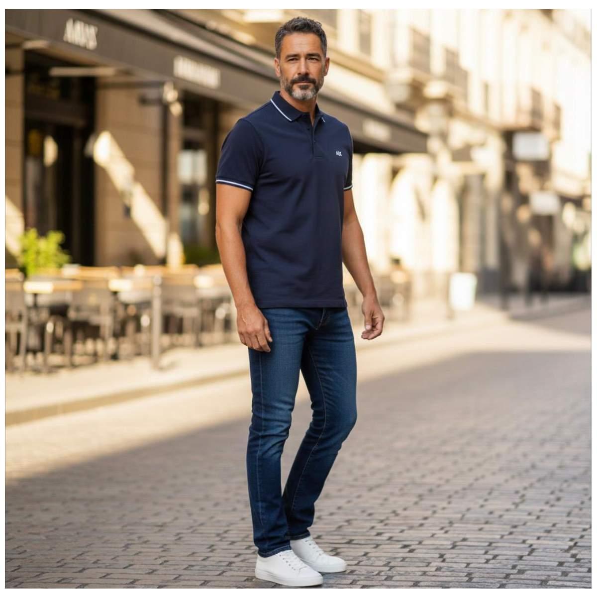 Polo Uomo A.Exchange xm02356 AF13026