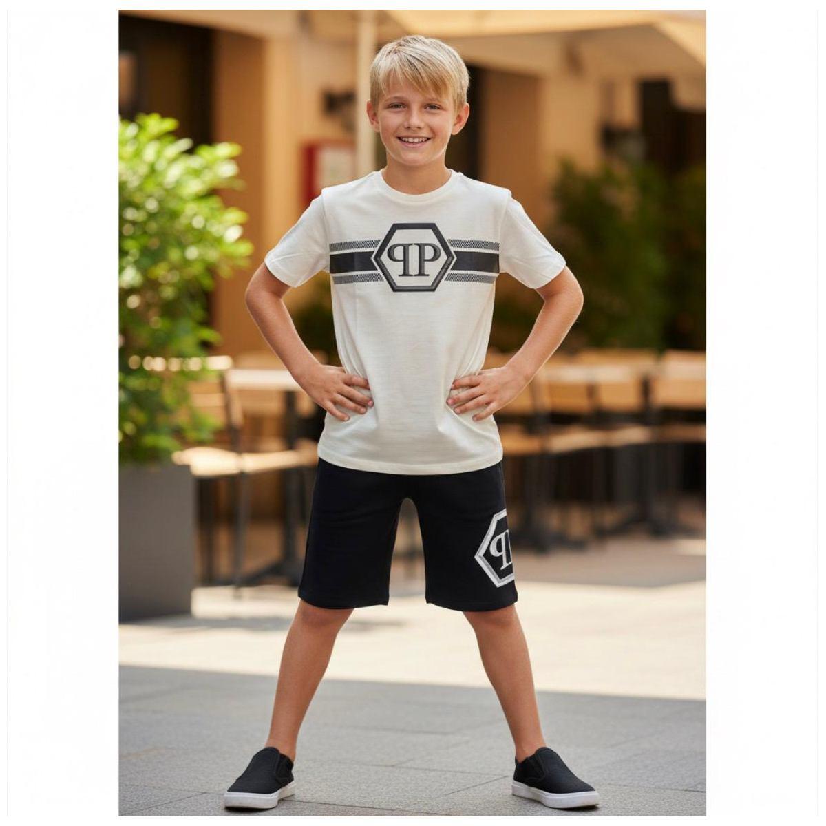 T-Shirt MM Ragazzo/a Plein S6PHJBTH054