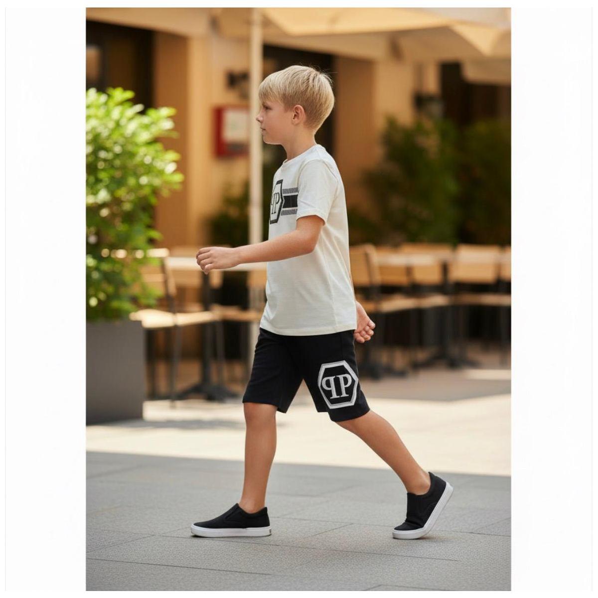 T-Shirt MM Ragazzo/a Plein S6PHJBTH054