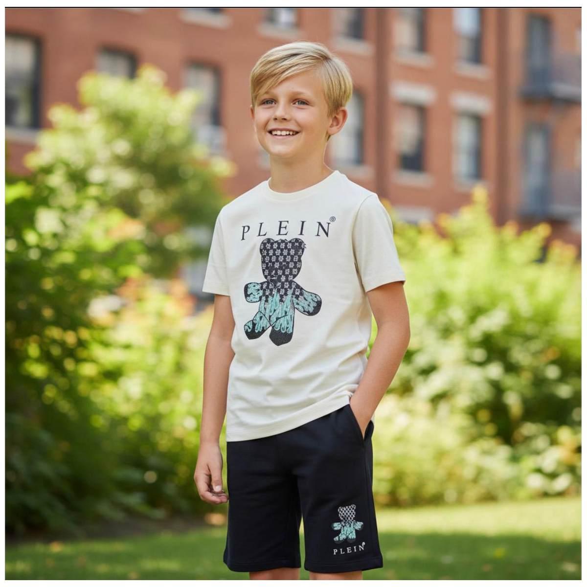 T-Shirt MM Ragazzo/a Plein S6PHJBTH068