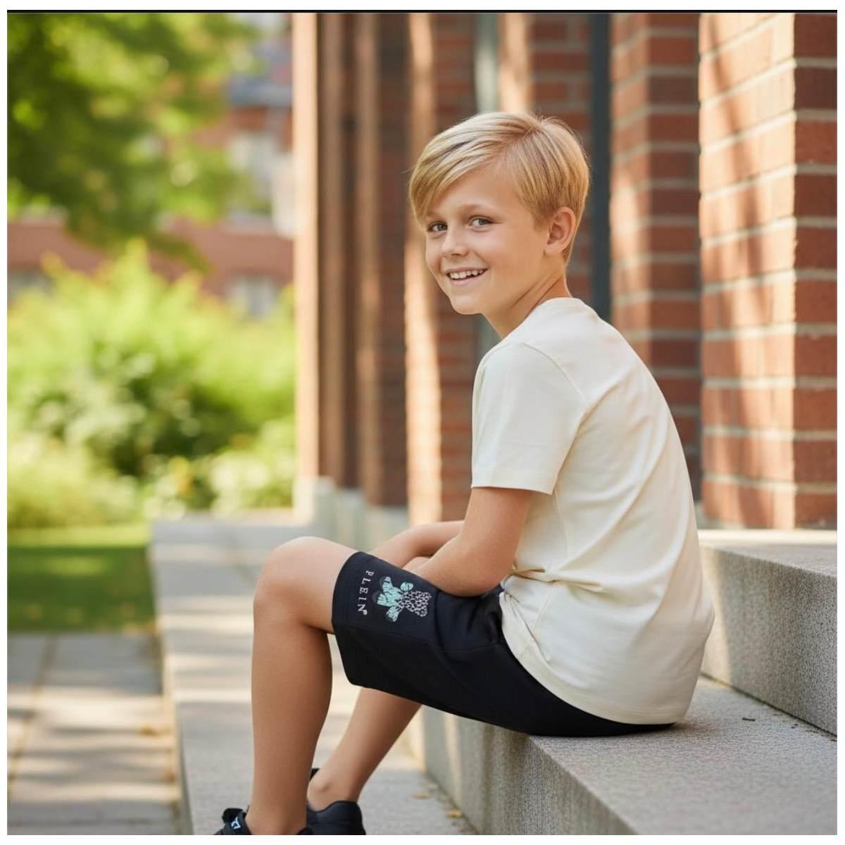 T-Shirt MM Ragazzo/a Plein S6PHJBTH068