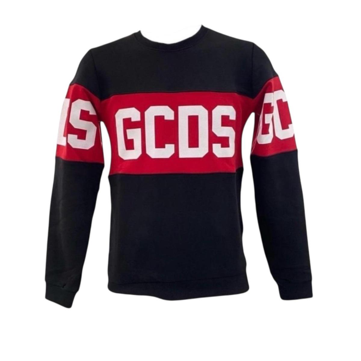 Felpa Ragazzo/a GCDS E584 black/red