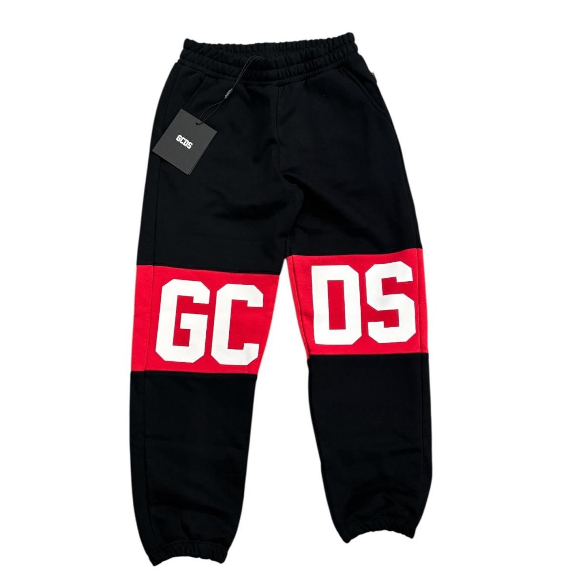 Pantalone Tuta Ragazzo/a GCDS E588 black/red