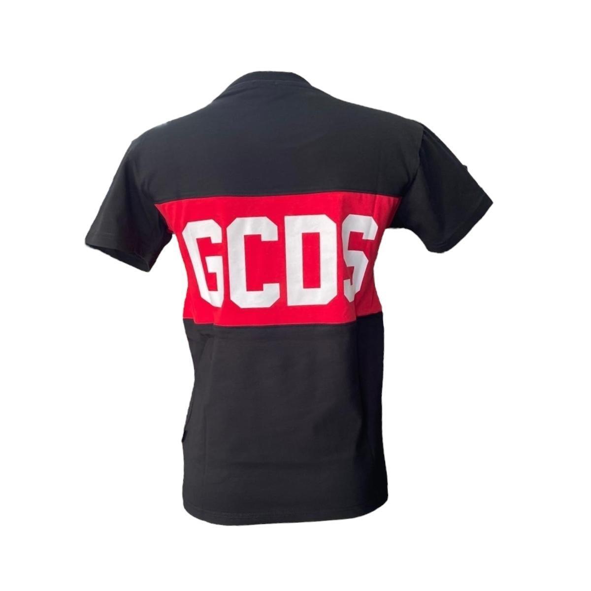 T-Shirt MM Ragazzo/a GCDS C585 black/red