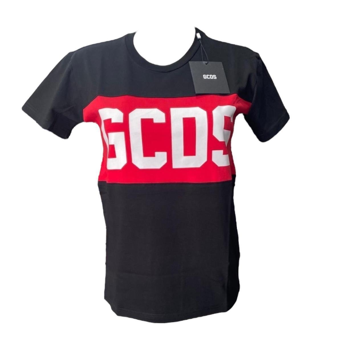 T-Shirt MM Ragazzo/a GCDS C585 black/red