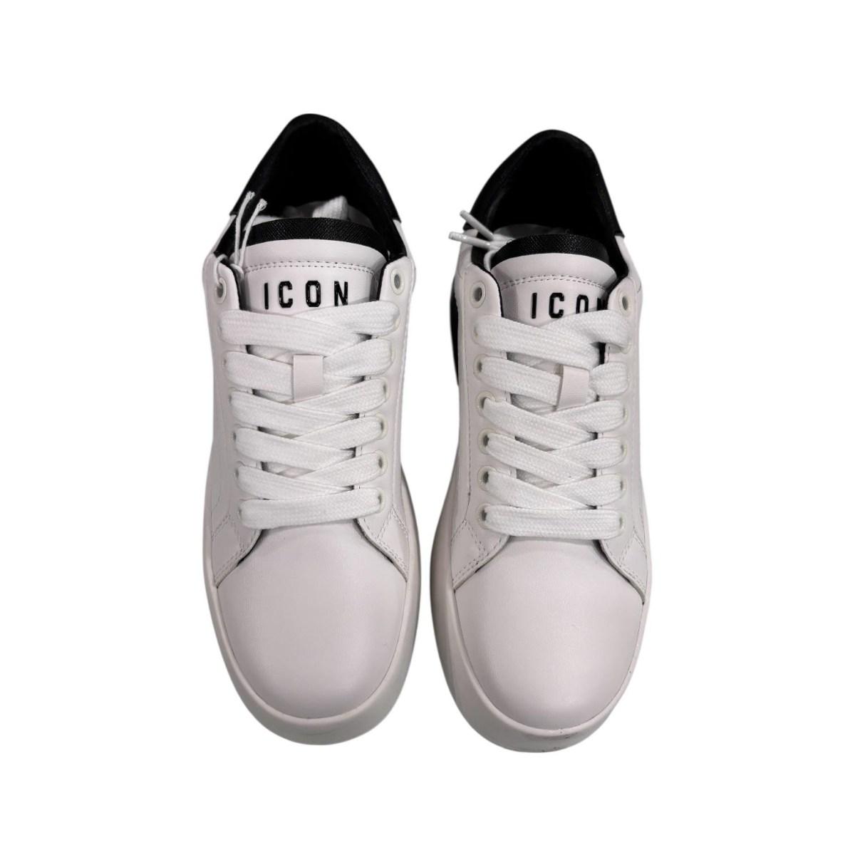 Scarpa Ragazzo/a ICON IC5676SD Bianco/Nero