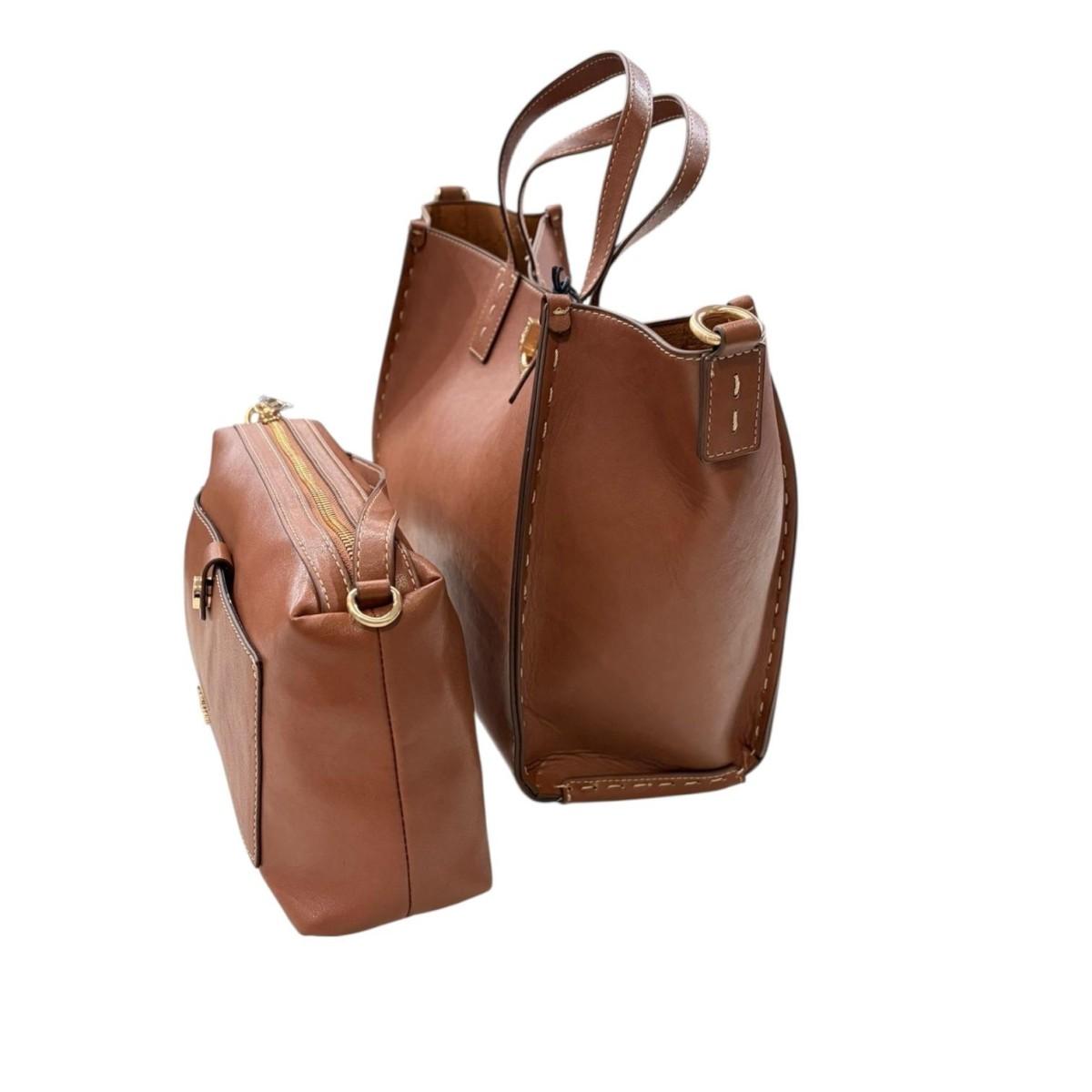 Borsa Donna Us Polo middleton handle 8869 cognac