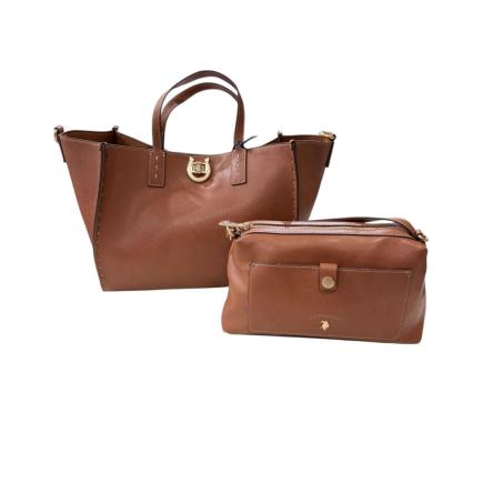 Borsa Donna Us Polo middleton handle 8869 cognac