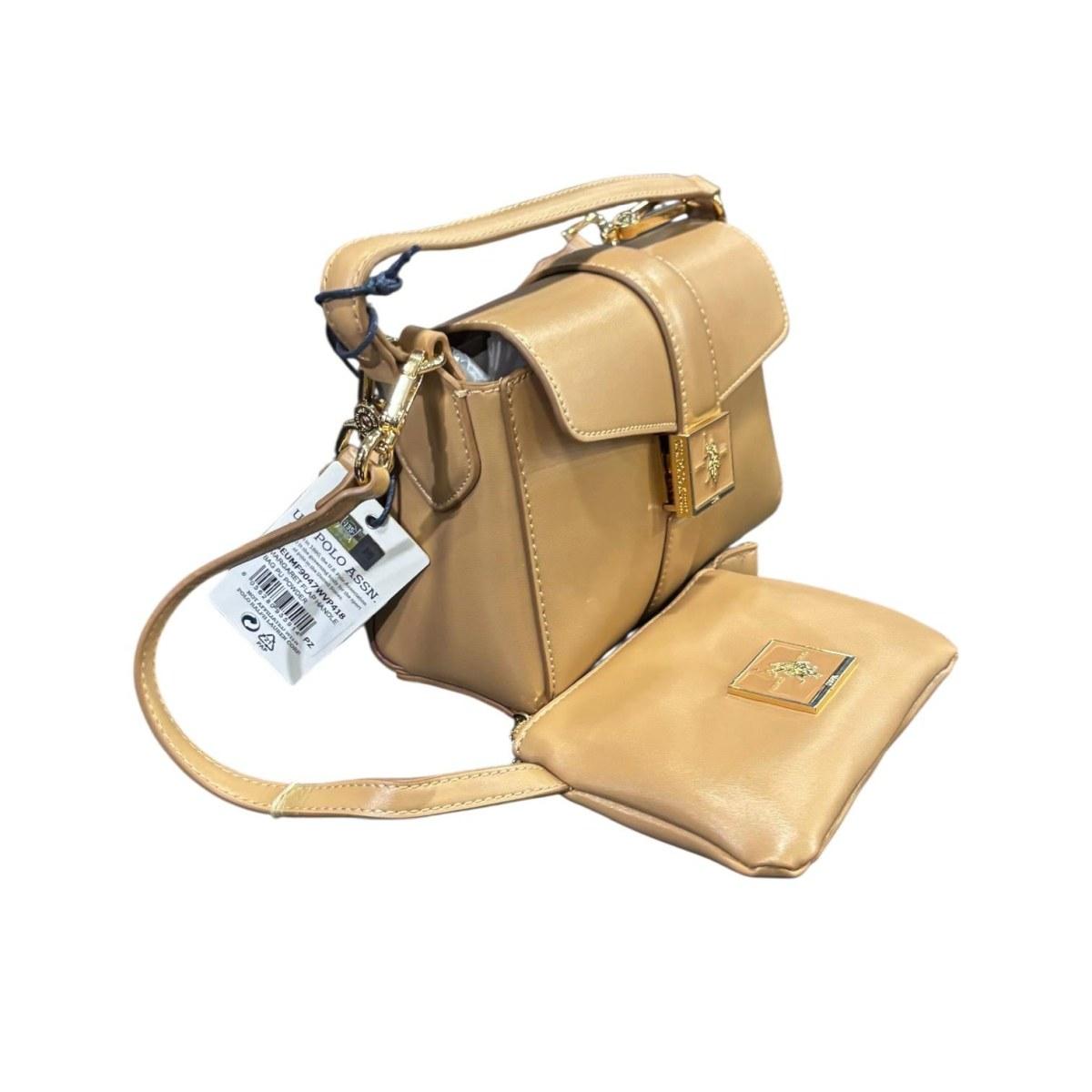 Borsa Donna Us Polo margaret flap 9047 powder