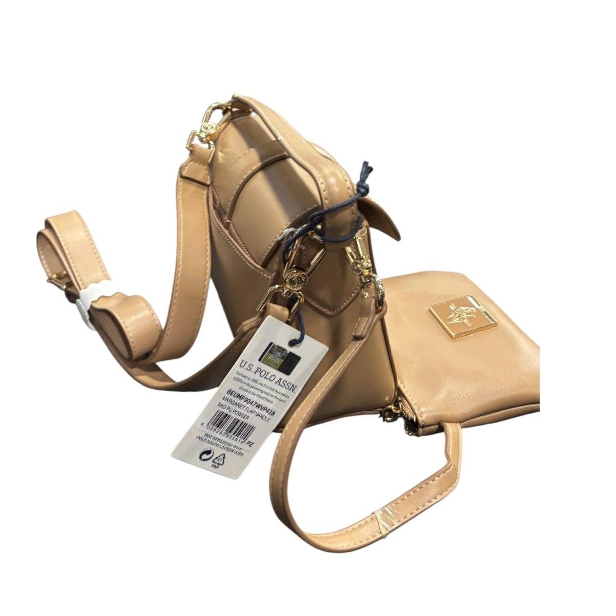Borsa Donna Us Polo margaret flap 9047 powder