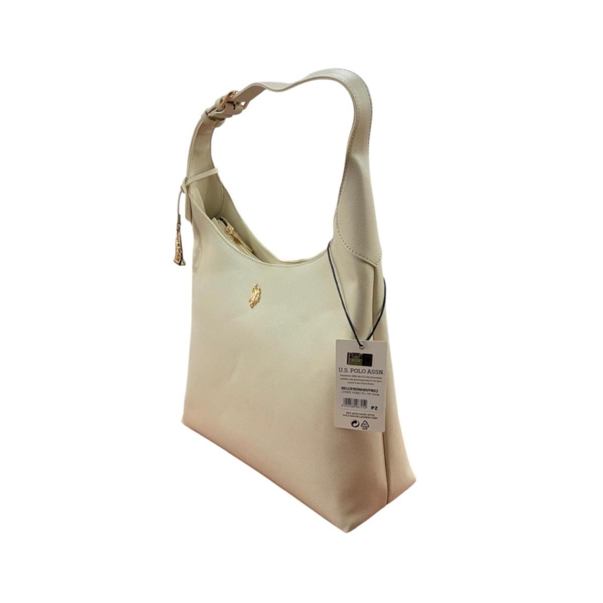 Borsa Donna Us Polo jones hobo 9096 white