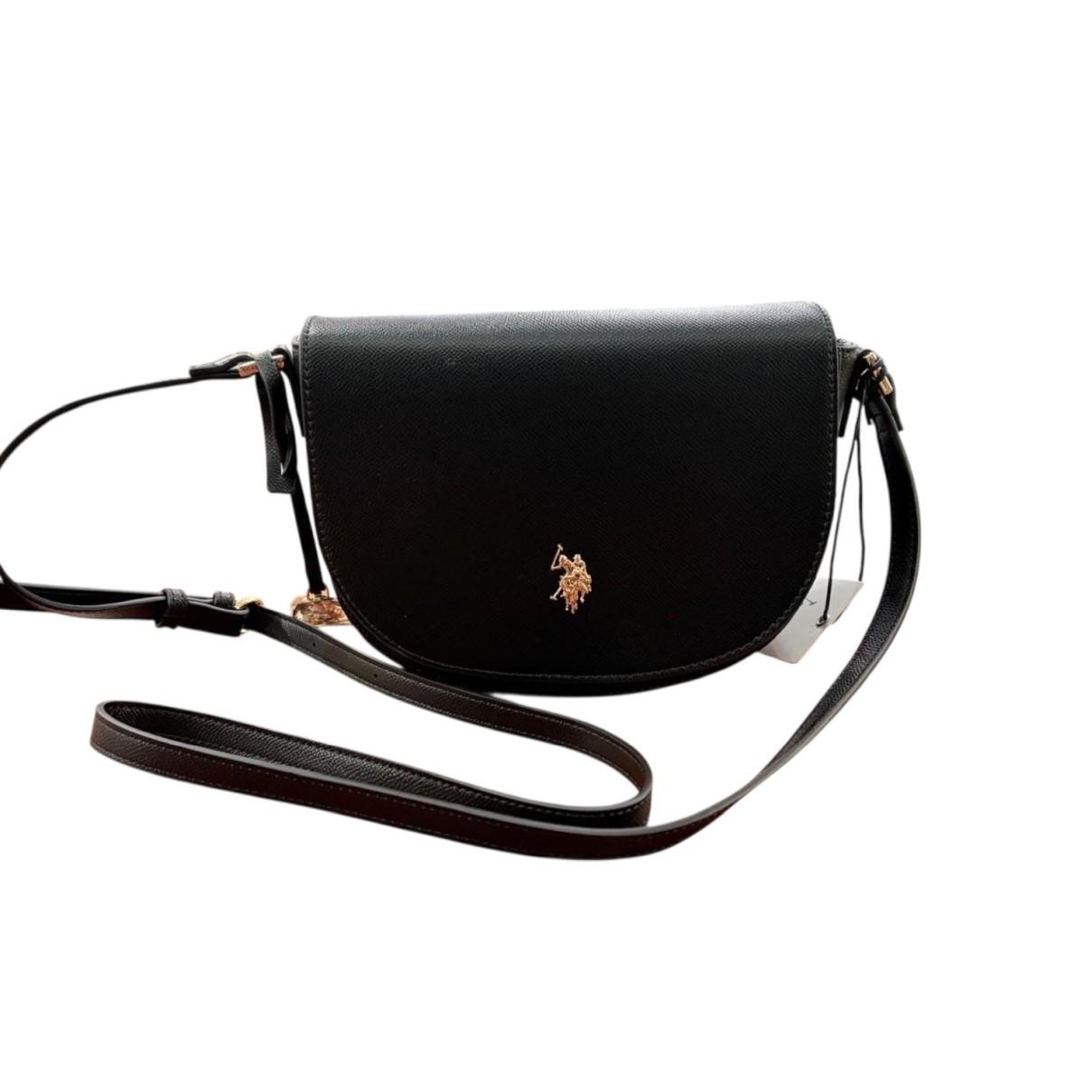 Borsa Donna Us Polo jones flap cross 8654 black