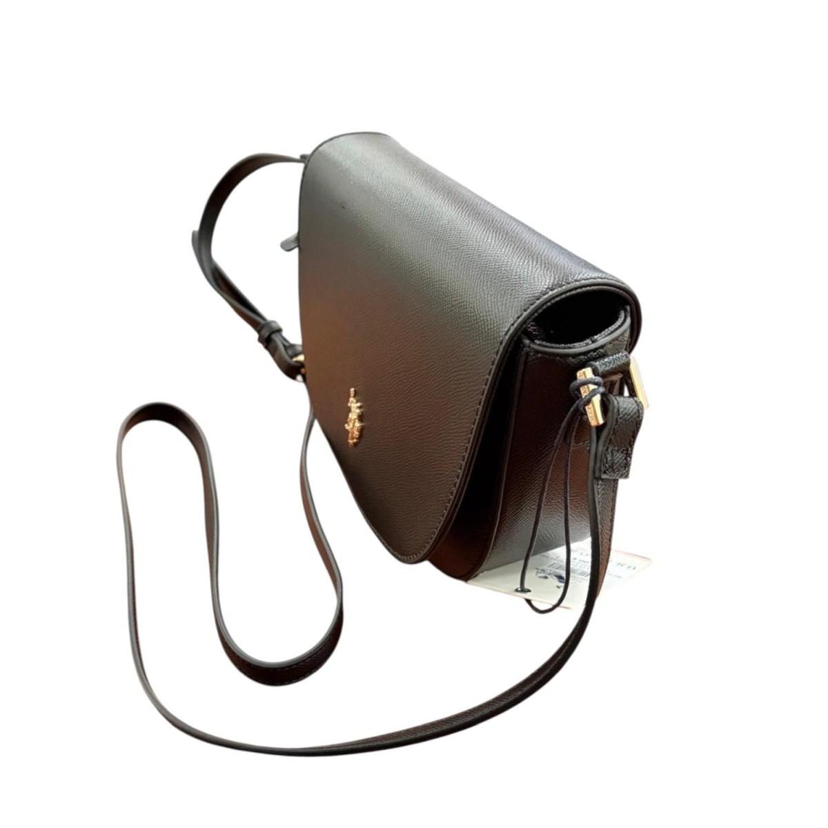 Borsa Donna Us Polo jones flap cross 8654 black