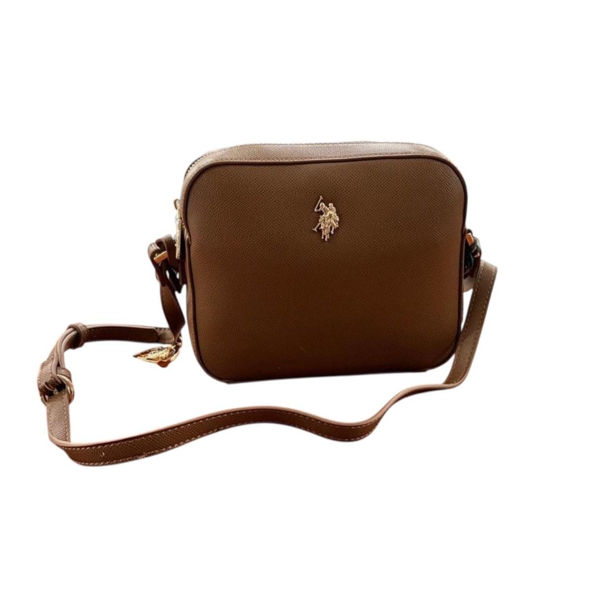 Borsa Donna Us Polo jones cross 8655 camel