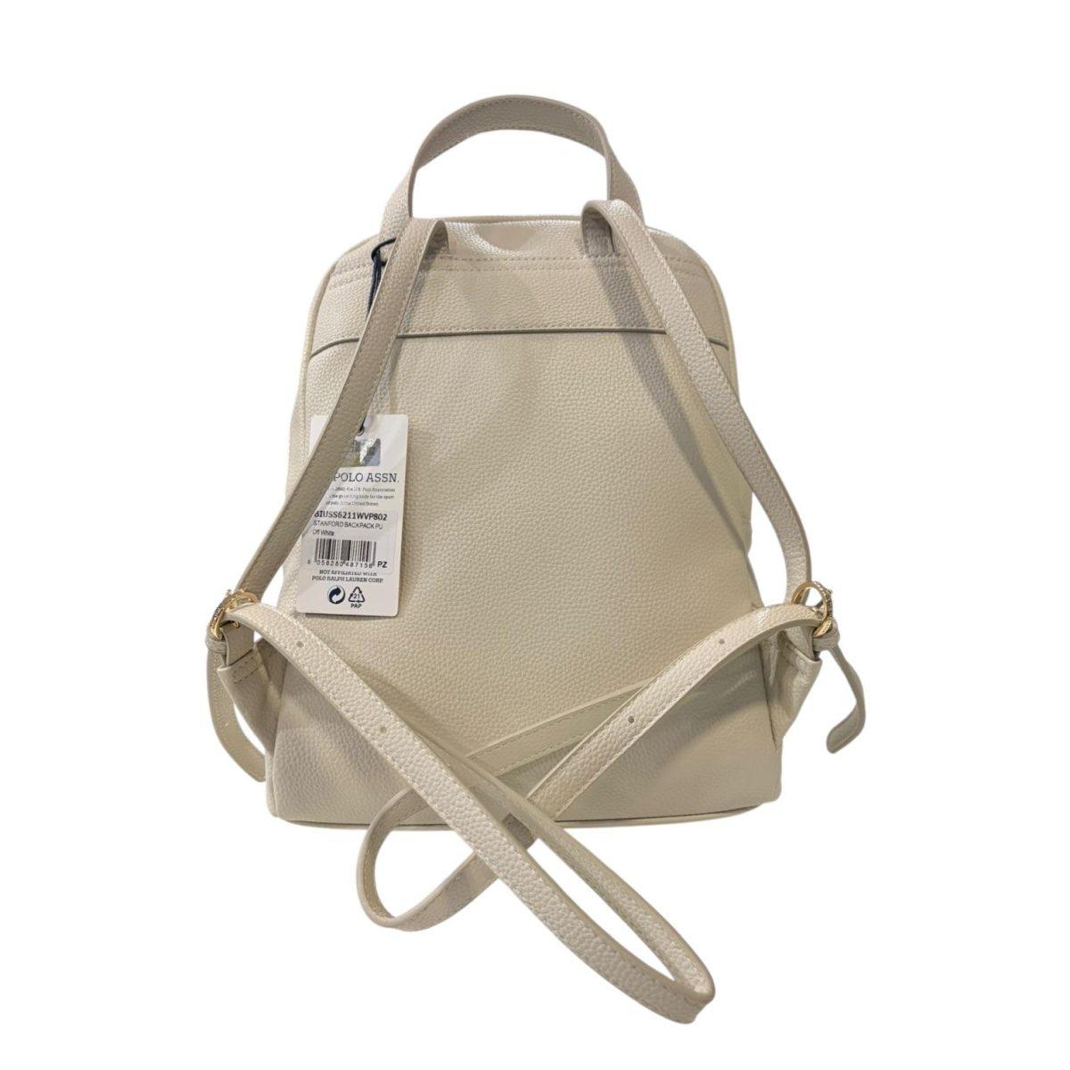 Zainetto Donna Us Polo stanford 6211 white