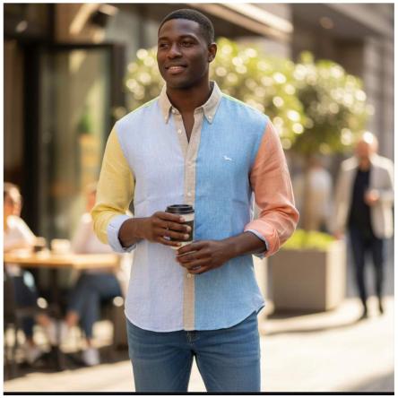 Camicia Uomo Harmont & Blaine 10883 810