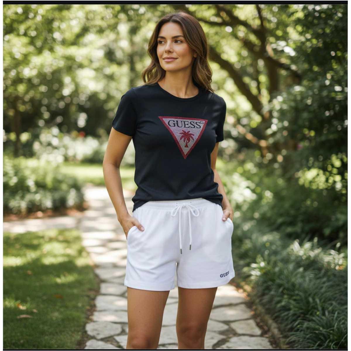 T-Shirt MM Donna Guess E5GI08J1314