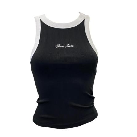 T-Shirt Donna SL Guess W6GPZ8KF641 GBLK