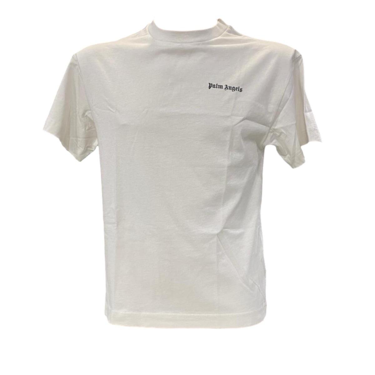 T-Shirt MM Uomo Palm Angels JER001 B.co