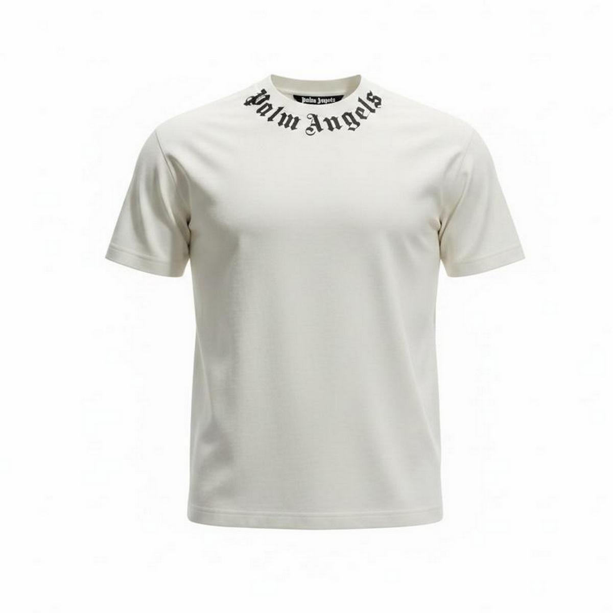 T-Shirt MM Uomo Palm Angels JER008 B.co