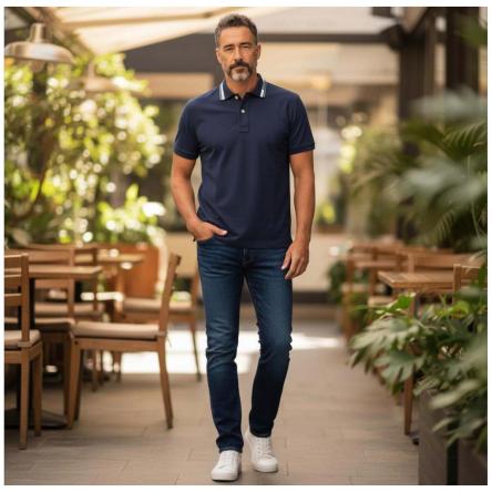 Polo MM Uomo BLUTO2297