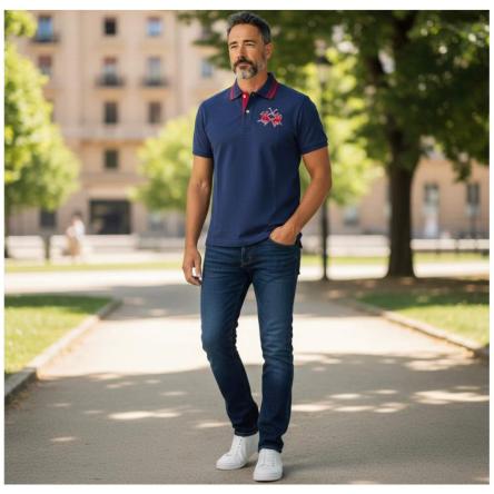 Polo MM Uomo La Martina MCP024 PK202