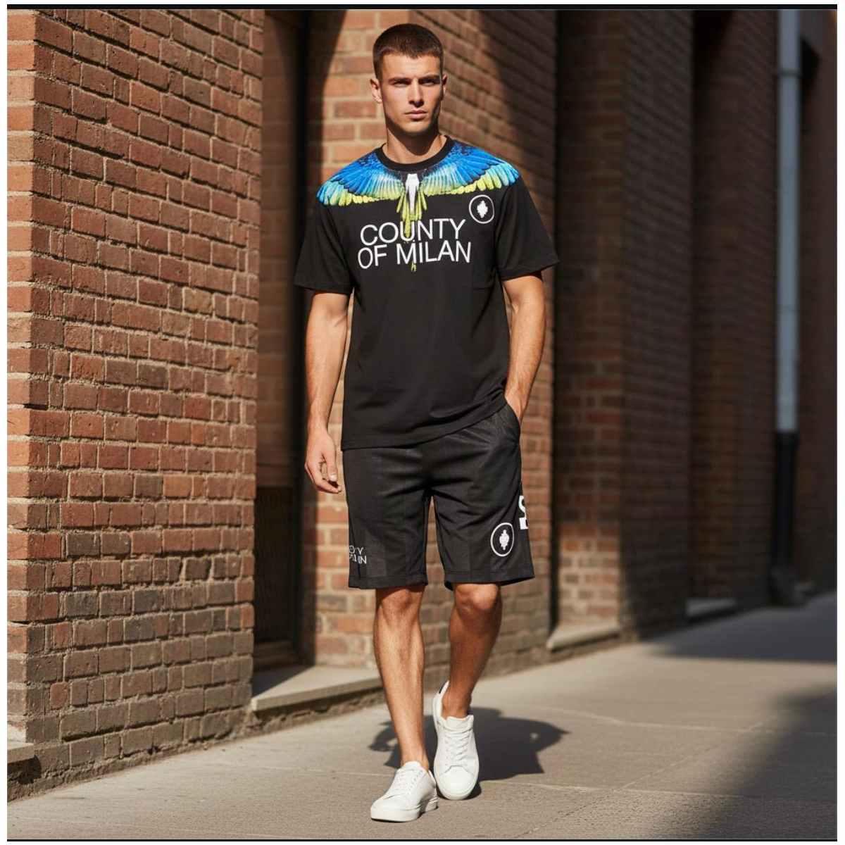 T-Shirt MM Uomo Marcelo Bourlon S6CMMATH086