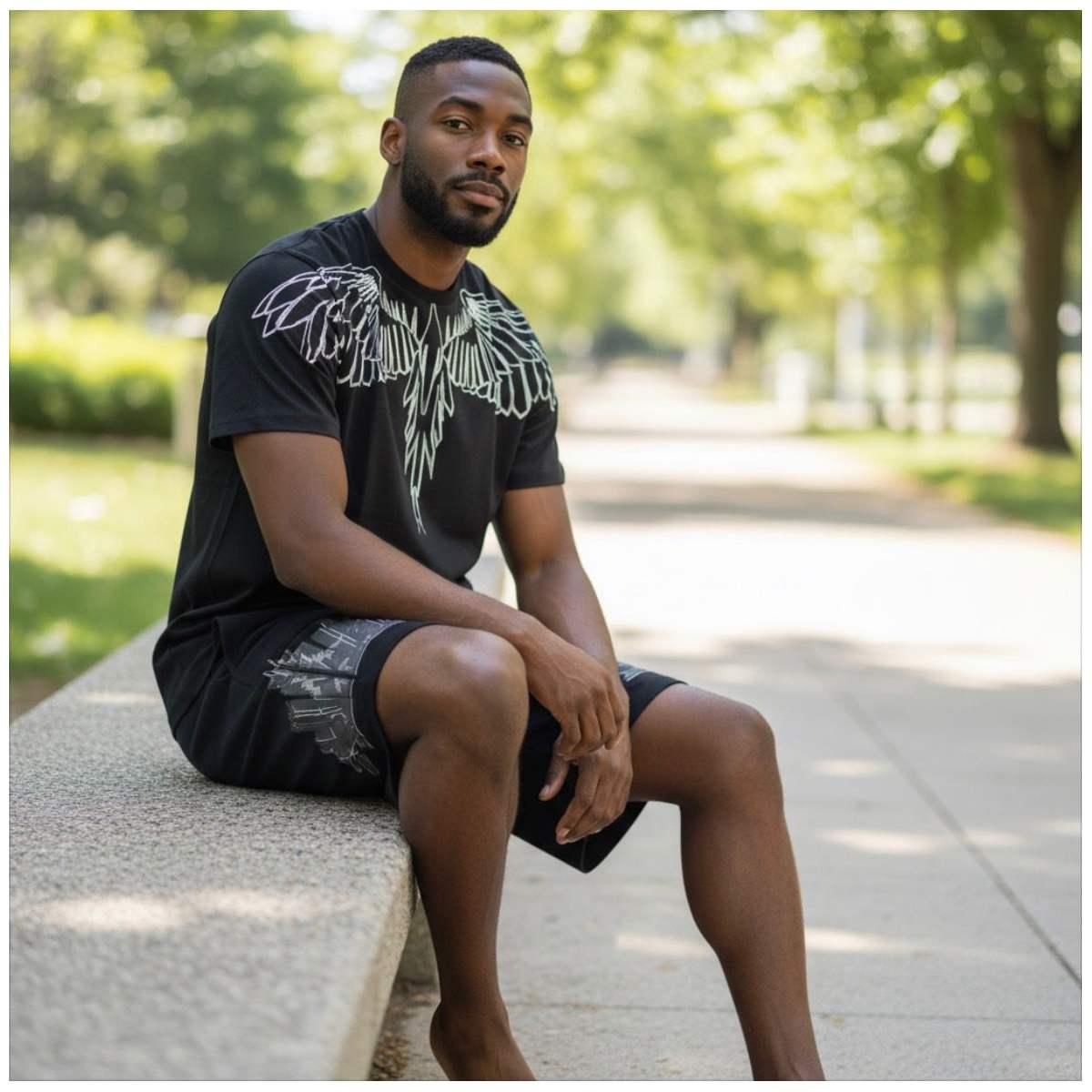 T-Shirt MM Uomo Marcelo Bourlon S6CMMATH010