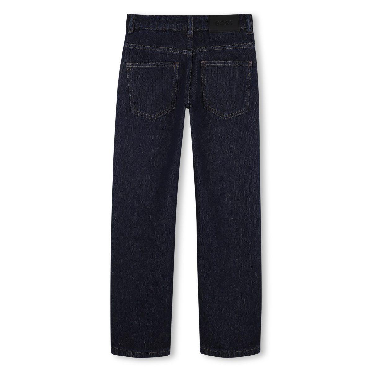 Jeans Ragazzo Boss J52919 Scuro