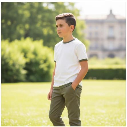 Maglia MM Filo Ragazzo Never Too NT2686R